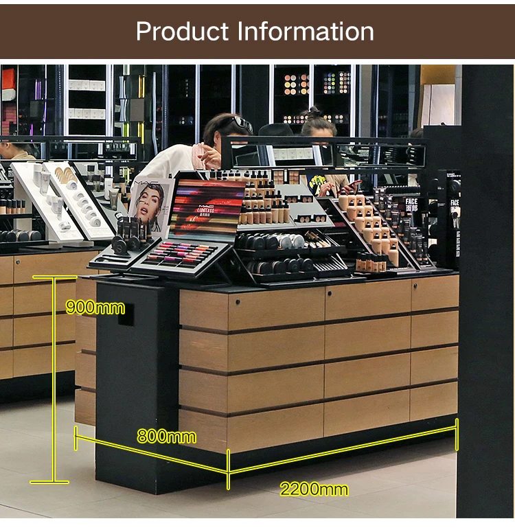 Hot Sale Wooden Cosmetic Display / Wood Cosmetic Display Shelves Buy Wooden Cosmetic