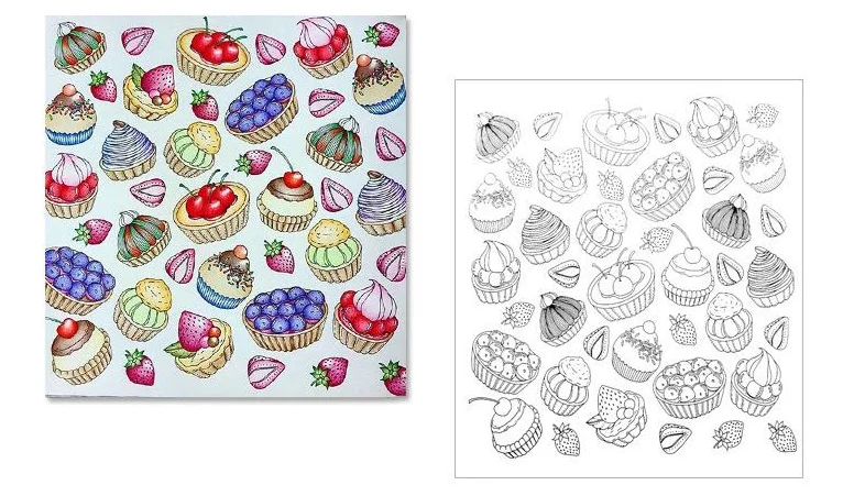 Mystery Coloring Books For Adult Children Relieve Stress Painting Drawing Art Book Gifts