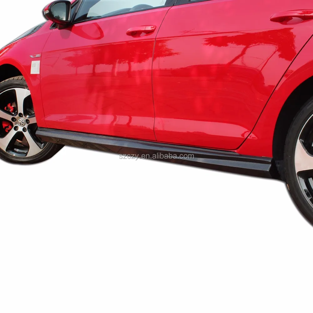 Carbon Auto Body Kit Car Side Skirts For Vw Golf Vii 7 Gti 2014 Buy