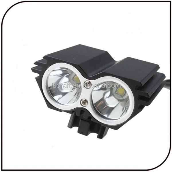 The Factory Price of Cree xml T6 led bicycle front light 6600mah battery rechargeable bike led light for bike online shopping