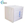 G4 high efficiency aluminum frame hot melt synthetic fiber bag air conditioner filter