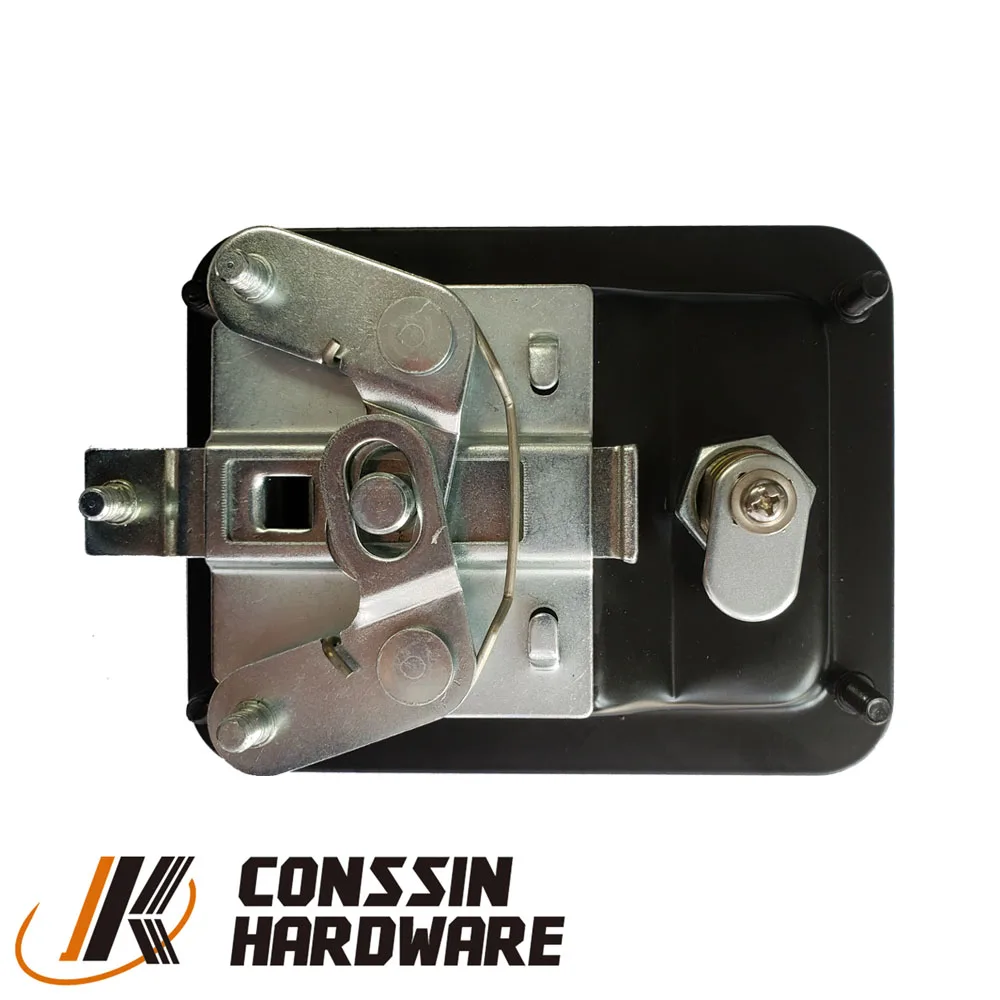 Flammable Safety Recessed Lockable Paddle Latches With 3 Point