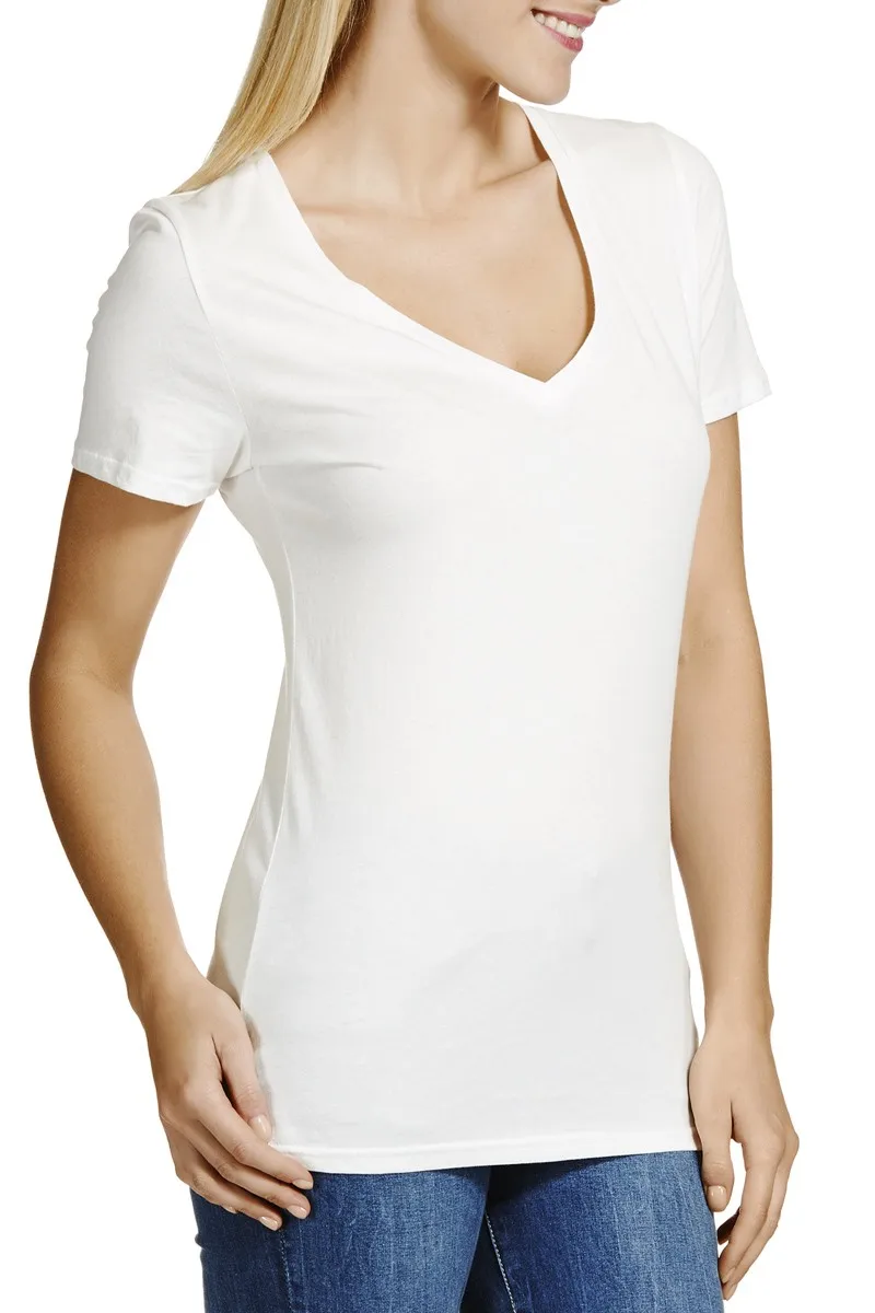 camisetas para mujer blancas