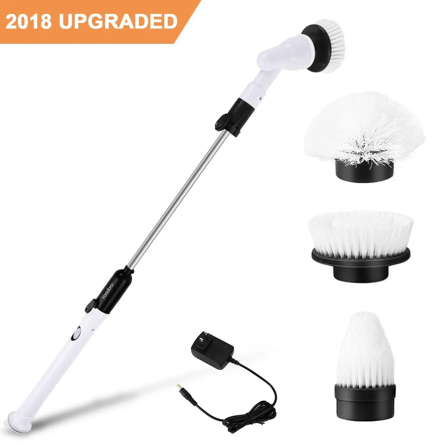 Tub and Tile Scrubber- Cordless Power Spin Scrubber for Bathroom, Floor, Wall, Floor, Scrub Brush Scrubber