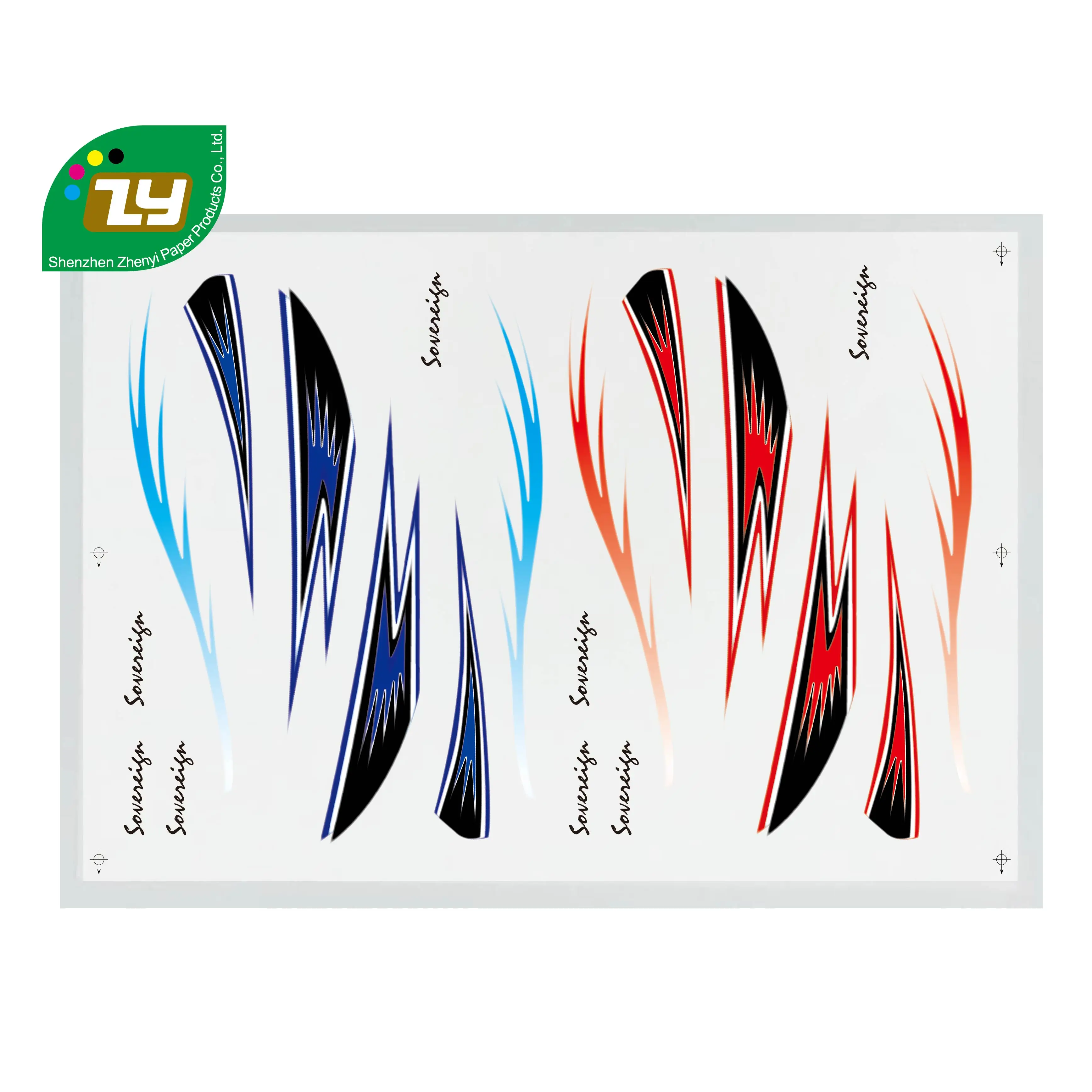 Factory Wholesale Water Transfer Decal Paper Screen Printing Water