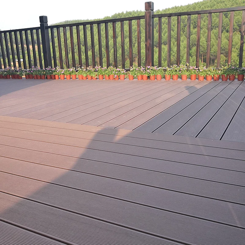 Composite Decking Outdoor Cheap Composite Decking Material Wood Plastic Composite Slats Bench