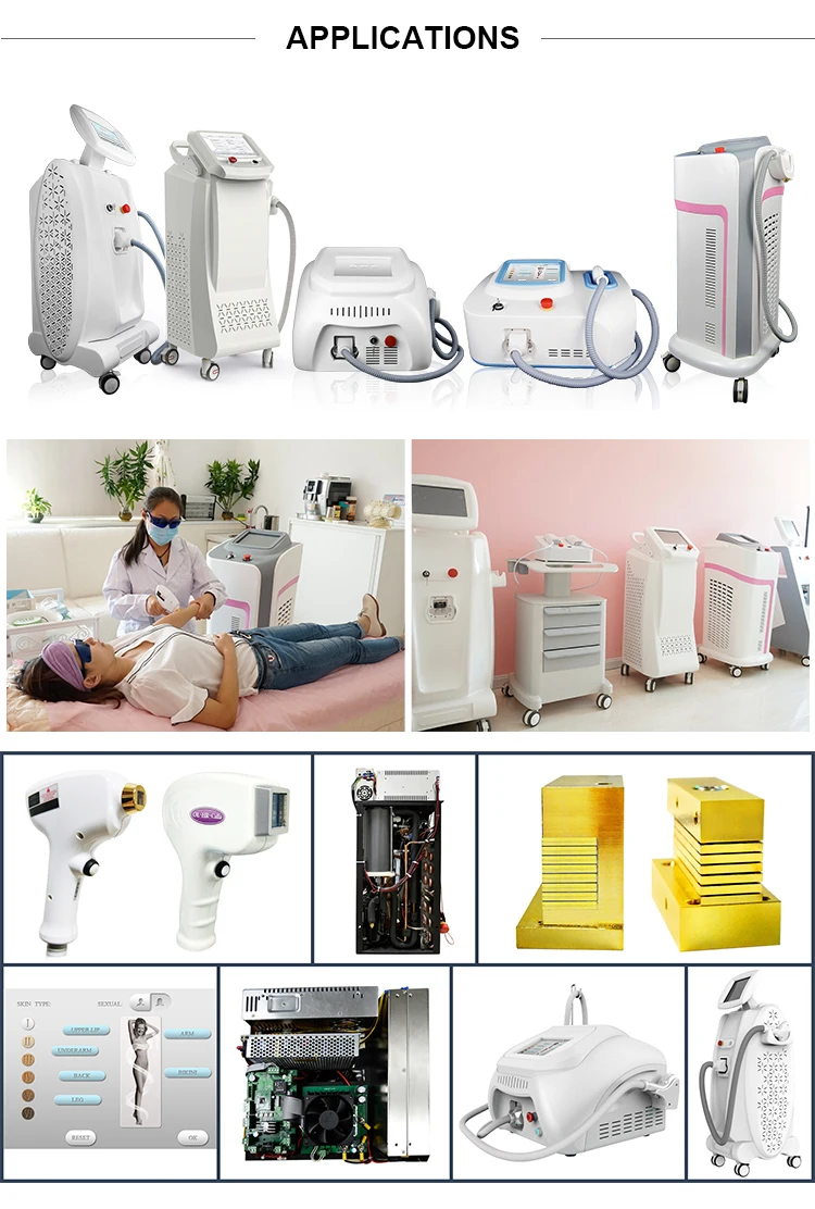 Alma Laser/ Alma Soprano XL ICE Laser Handpiece Repair Refurbishment With Jenoptik Germany Laser Bars