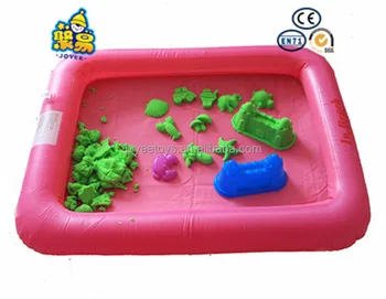 inflatable sand and water pit