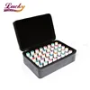 Durable double zipper hard shell essential oil display organizer travel bag for 12 15 ml bottle