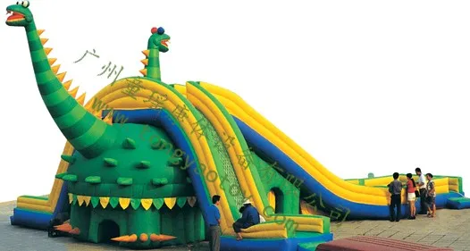 cheap large inflatable toy game with blower