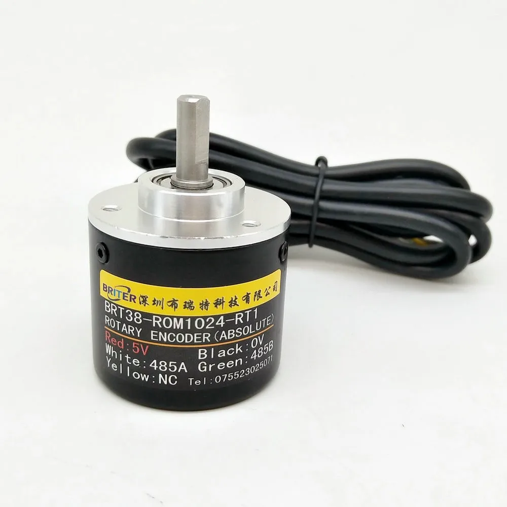 Brt38-rom1024 10 Bits Absolute Rotary Encoder Rs485 Output - Buy Rotary ...