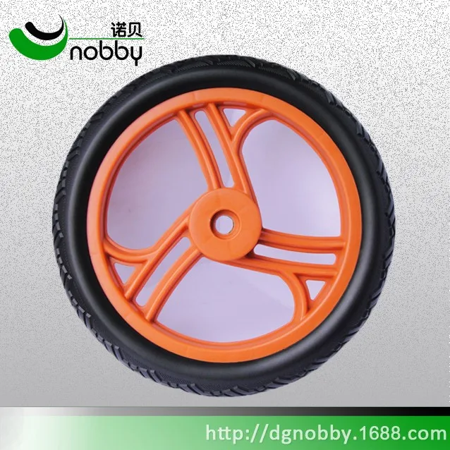 Children's 2 Wheel Rubber Wheel 12 Inch Balance Bike Pp Whirlwind Hub