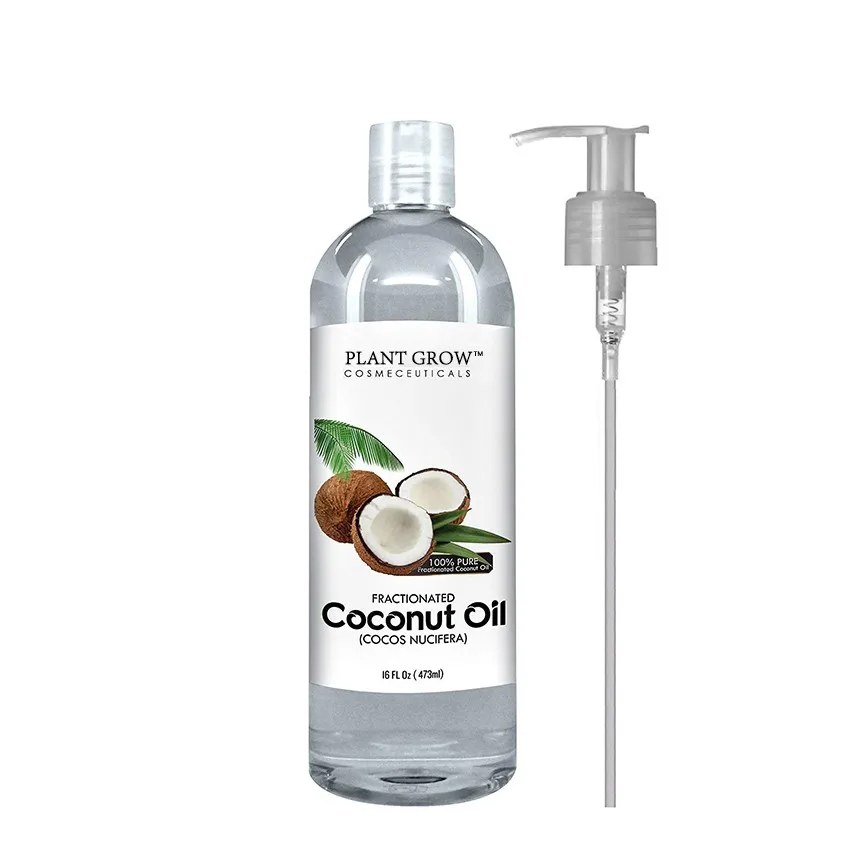 Private Label Hair Skin Care Benefits Fractionated Coconut Oil