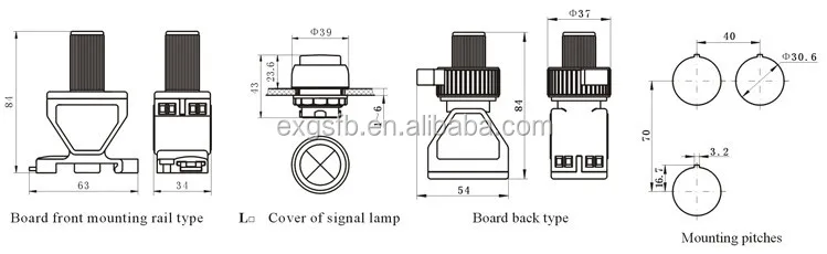 High quality Explosion-proof signal lamp(IIC ip65)