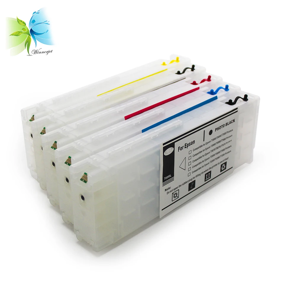 site Business Refill Empty Ink Cartridge For Epson Surecolor T5000