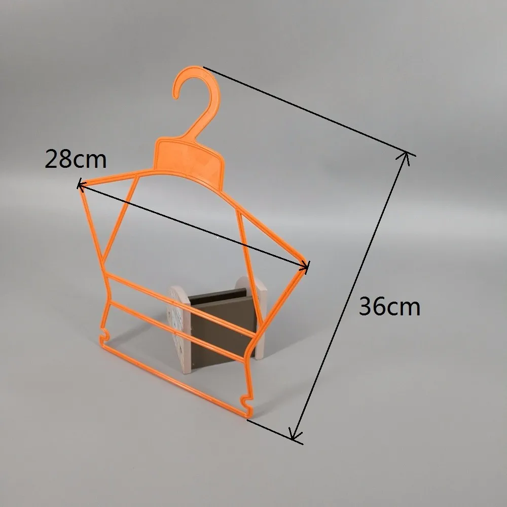 Wholesale 1019 Shoulder 28cm Children Plastic Swimsuit Hanger And