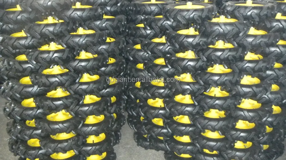 (4.00-8) Pneumatic Agricultural Rubber Wheel with Steel Rim for Wheelbarrow