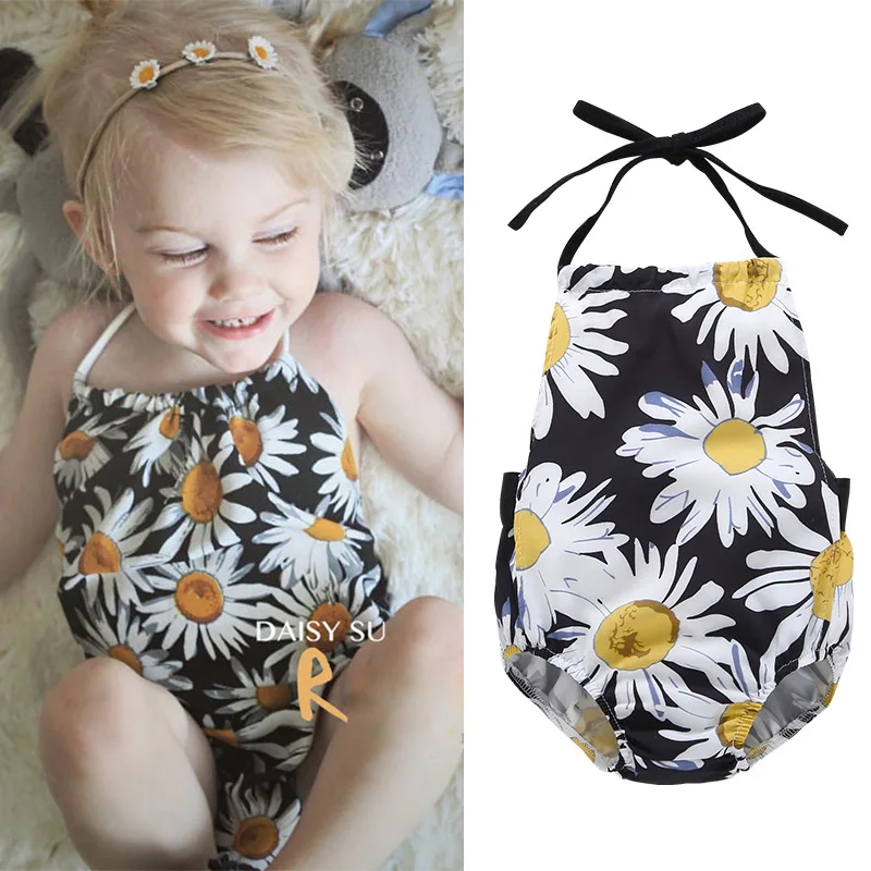 Toddler Clothing Girl Baby Clothes Daisy Rompers Thailand Baby Clothes