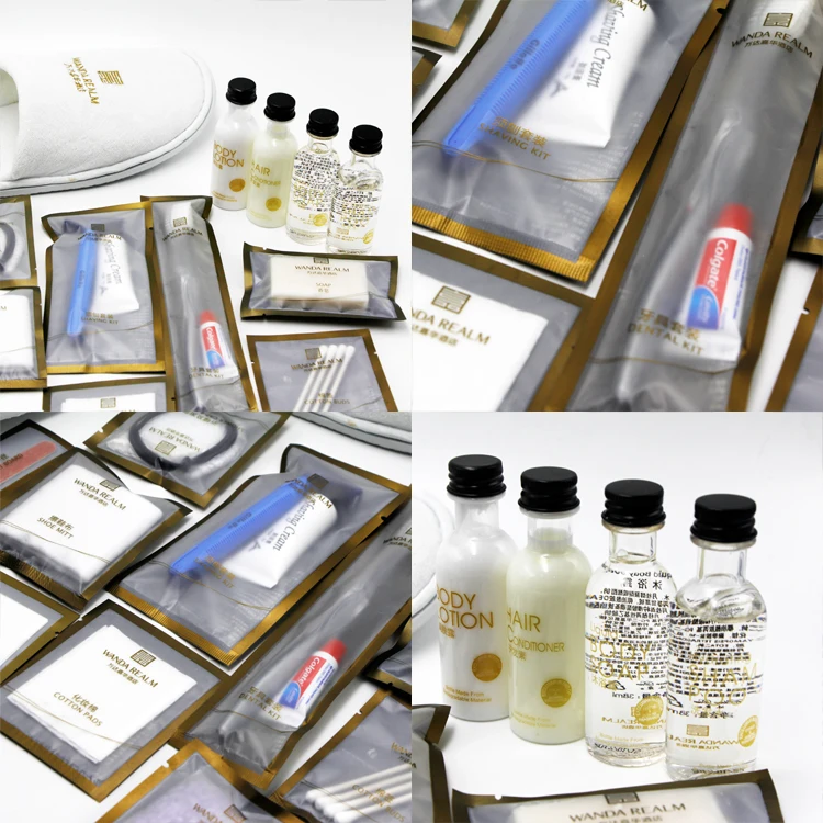 Cheap Hotel Amenities High Quality Bathroom Kits Disposable Toiletries