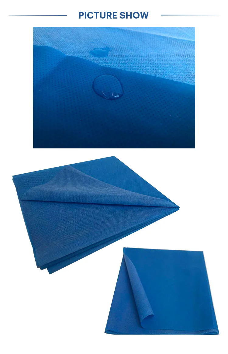 Wholesale Sterile Breathable Disposable Waterproof Nonwoven Bed Sheet