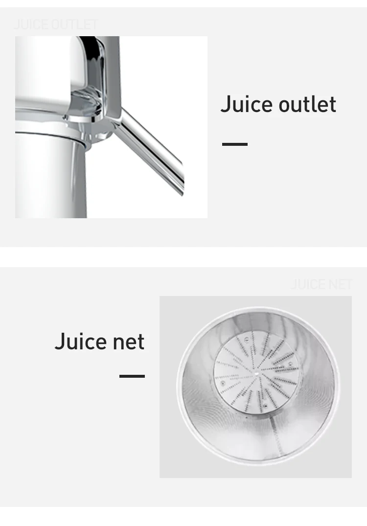 A3000 Heavy Duty 370W Juicer Machine, Fruit and Vegetables Juice Maker, Commercial Juice Extractor