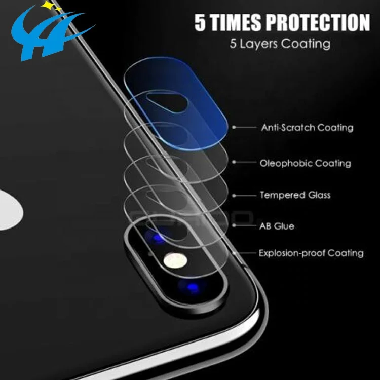 Wholesale Transparent 0.3mm Phone Camera Lens Tempered Glass Screen