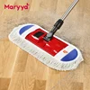 Customized Maryya Cotton Flat Dust Mop Set Manufacturer Home Floor Clean Microfiber Flat Mop