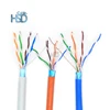 Cat5e FTP Cable Orange/Red/Yellow/Black Short Spool Unshielded/Shielded UTP Communication 2-pair S/FTP Solid Cable