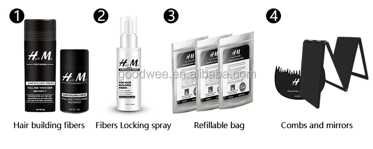 Salon Hair Care Product Hair Fiber Locking Spray Professional