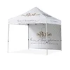 Square Replacement Canopy Gazebo Top for 10' Straight Leg Canopy with Back Wall