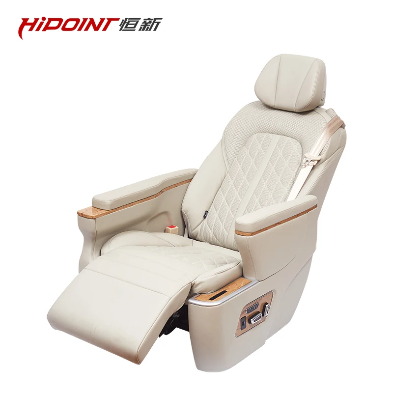 Luxury Electric Adjustable Swivel Car Seat With Motorized Backrest For