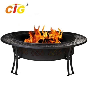 New Outdoor Firepit Table Fire Pit With Screen And Cover Buy