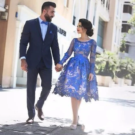 women's royal blue cocktail dresses