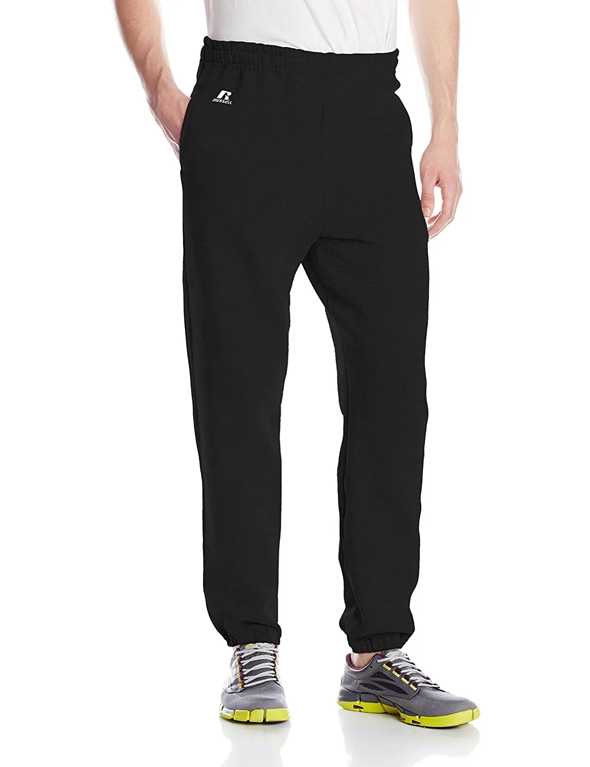 russell men's sweatpants with pockets