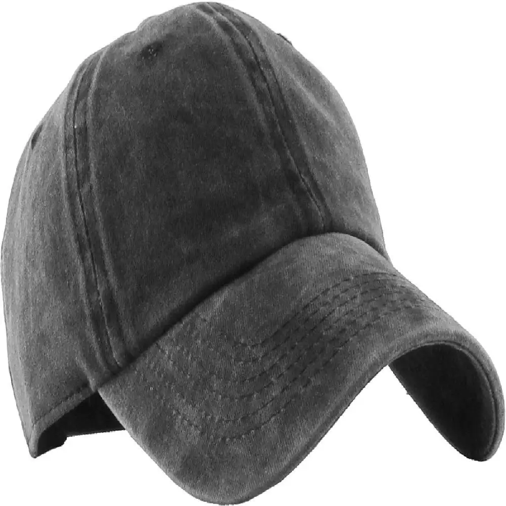 Navy Blue 6 Panel Solid Plain Blank Flat Bill Velvet Snapback Baseball Cap Hat