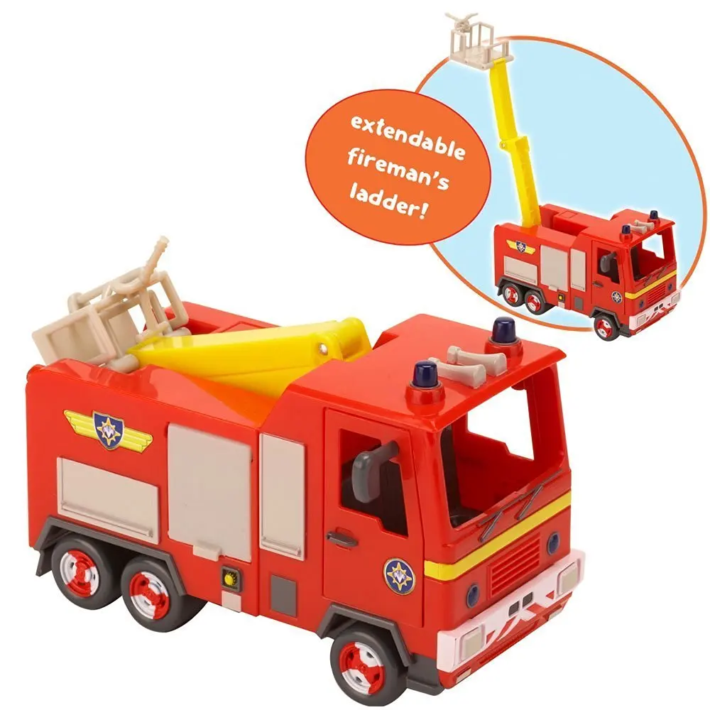 fireman sam deluxe jupiter fire engine