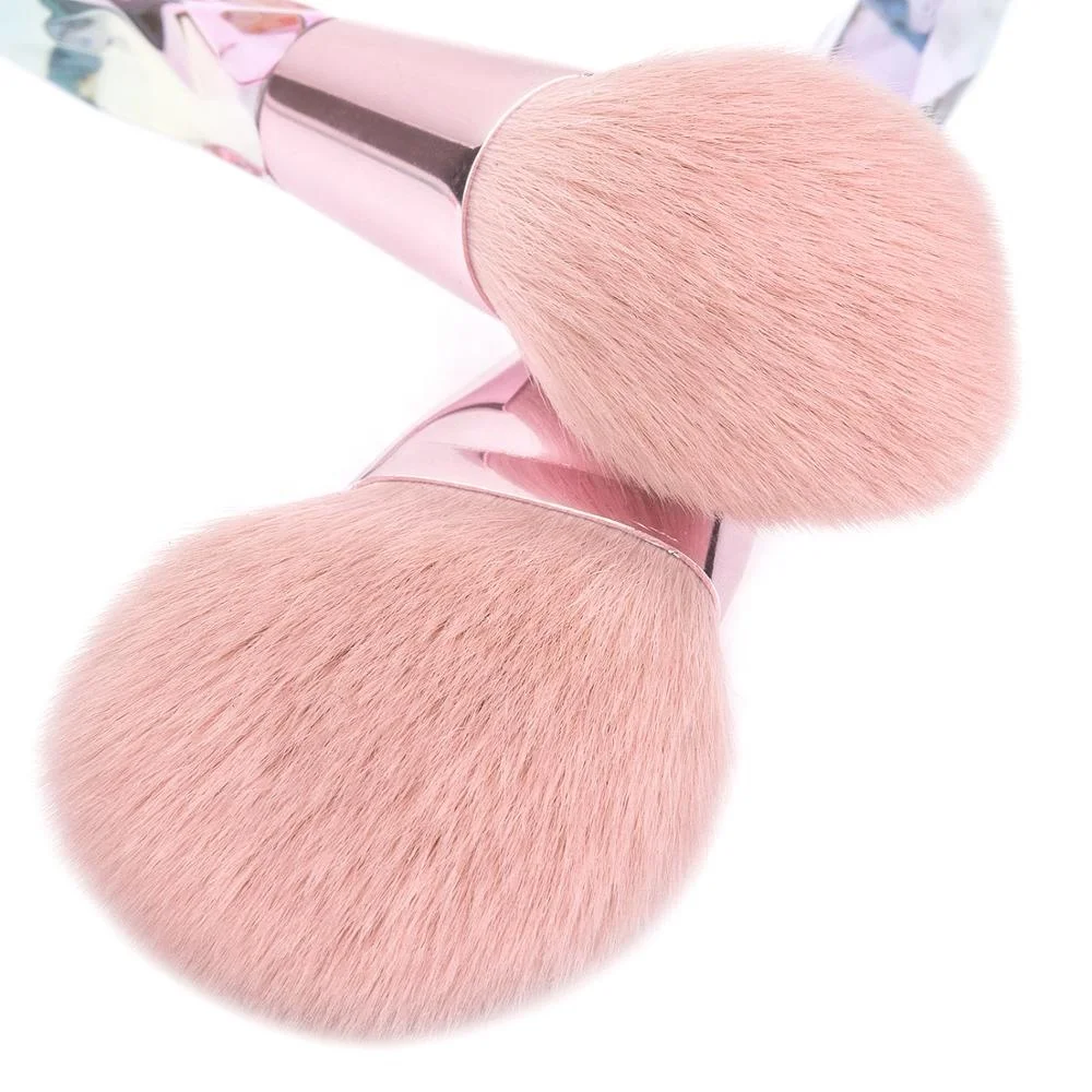 Marvel Heros 5pcs Cosmetic Brushes Diamond Like Handle Makeup Brushes Set