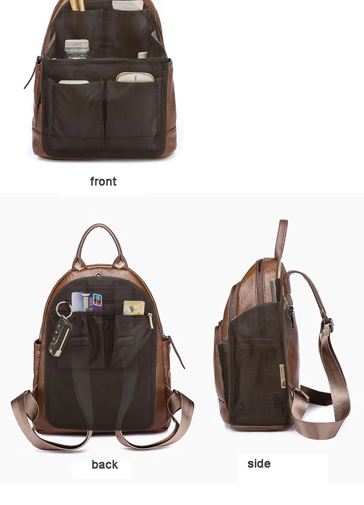 Travel Backpack Liner Korean Style Backpack Organizer Bag In Bag