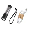 Mini Rechargeable LED Flashlight Portable LED Flashlight T6 COB LED Torch Light
