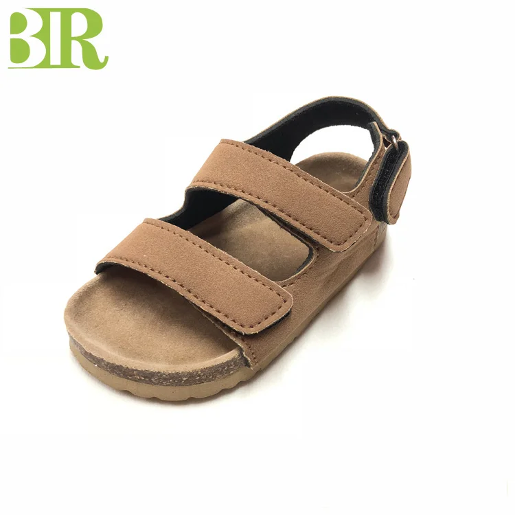 Trary Cork and Adjustable Strap Flats Sandals for Kids Little Kids 
