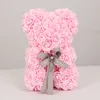 Birthday Gift 11" (25cm) Preserved Flower Bear, Teddy Bear Flower Rose Build a Bear Workshop