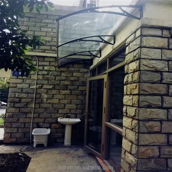 Pc Polycarbonate Canopy Awning For Front Back Door Buy Awnings
