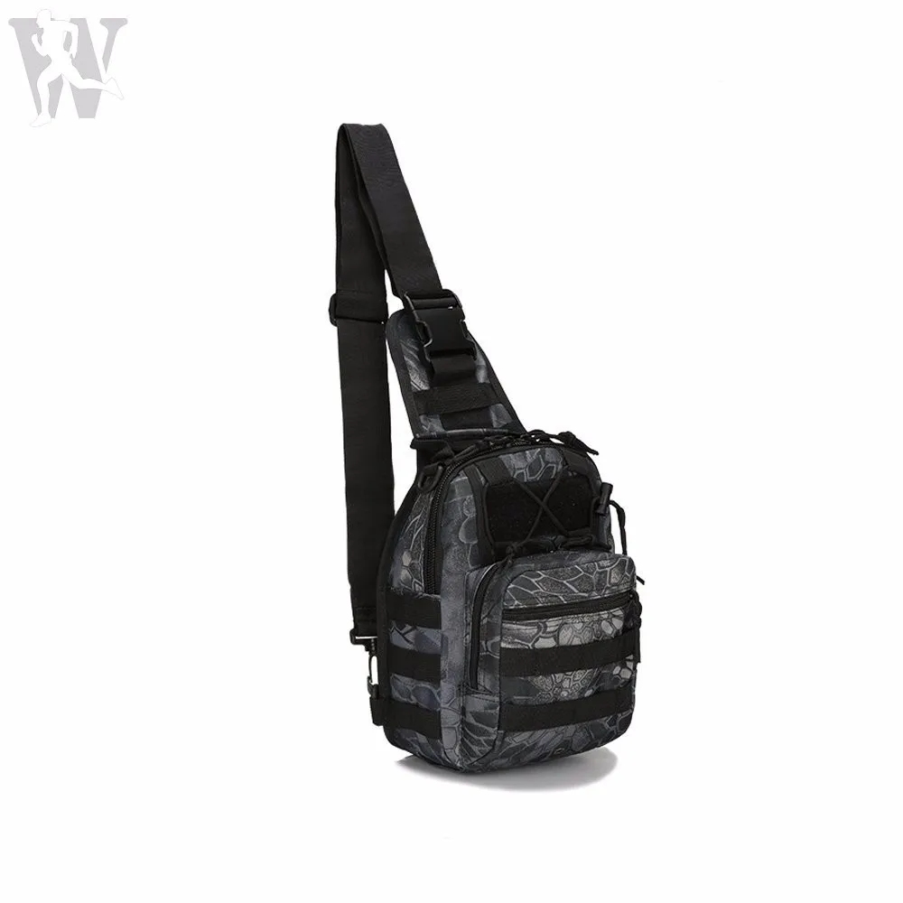Ultimate Arms Gear Heavy Duty Army Mens Crossbody Tactical Chest Bag