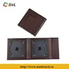 high quality new design leather cdr and dvd decorative case manufactured