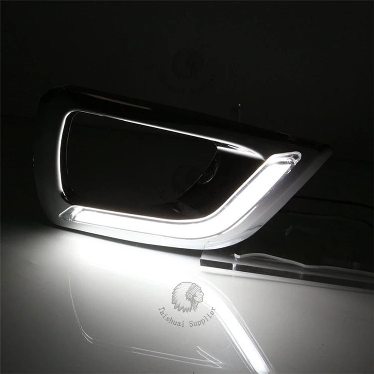 Navara Aftermarket Modified Chrome Daytime Running Light Led Front Fog