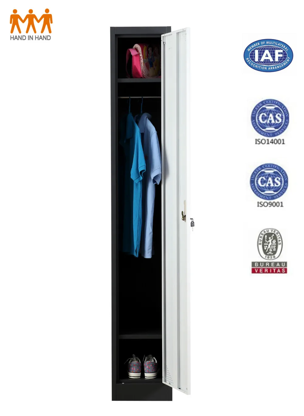 Metal Dressing Room Single Door Clothing Buy Locker,Single