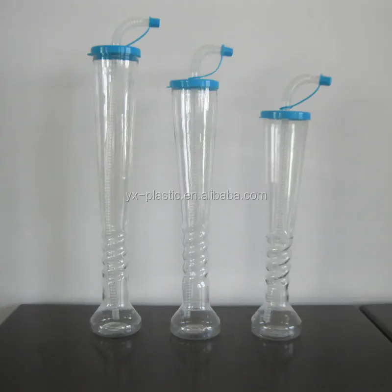 personalized beer yard glasses