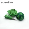 animal resin combination interchangeable mini screwdriver set tortoise figures