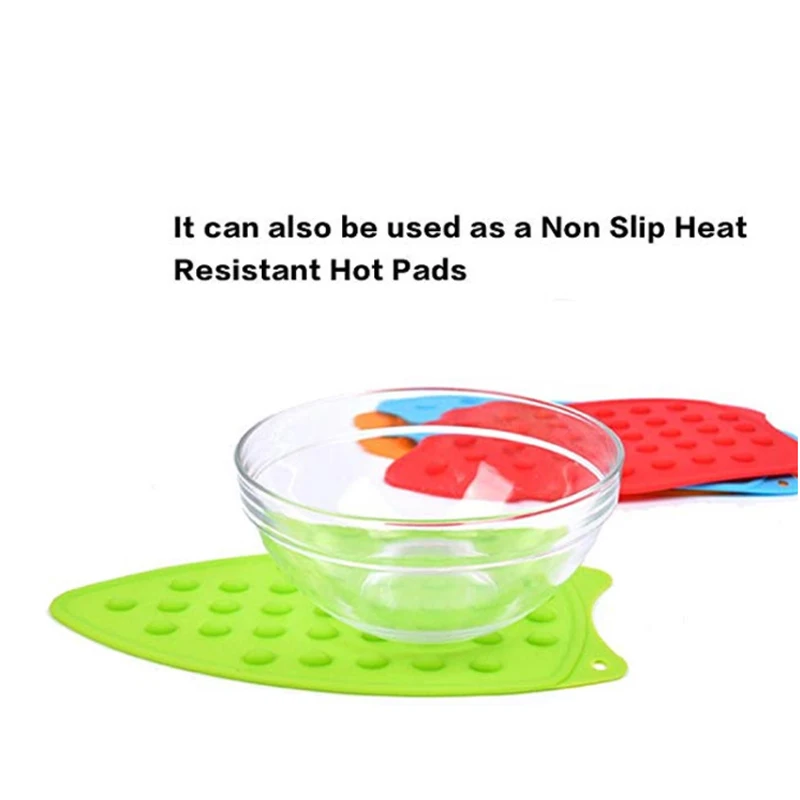 Amazon Hot Sale Multipurpose Silicone Iron Rest Pad for Ironing Board Hot Resistant Mat,Silicone Heat Resistant Iron Pad