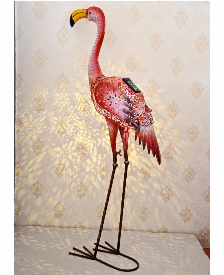 Lawn Ornaments Metal Outdoor Flamingo Statue - Buy Flamingo Statue